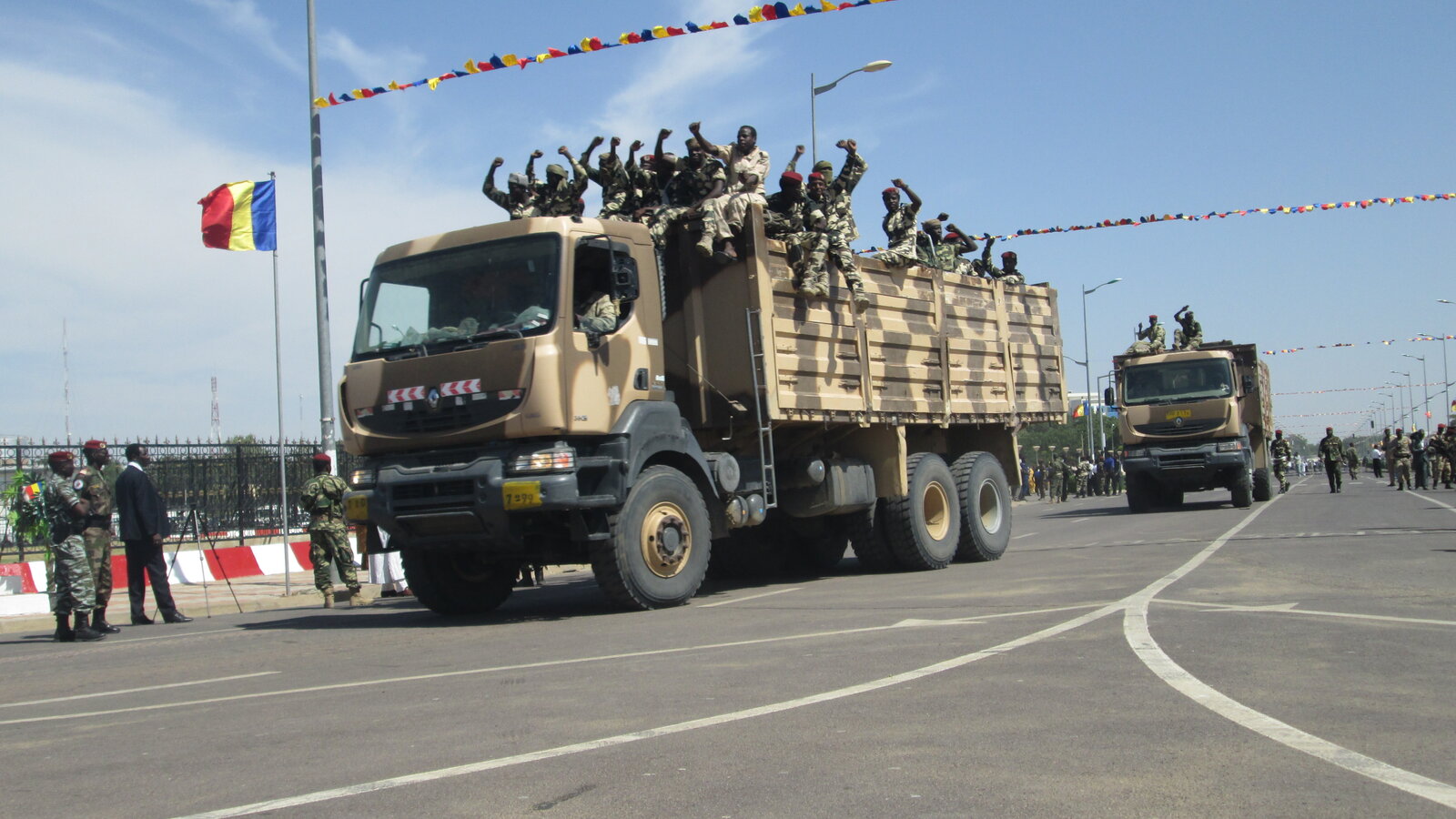 Chadian Armed Forces in N'Djamena, April 2020